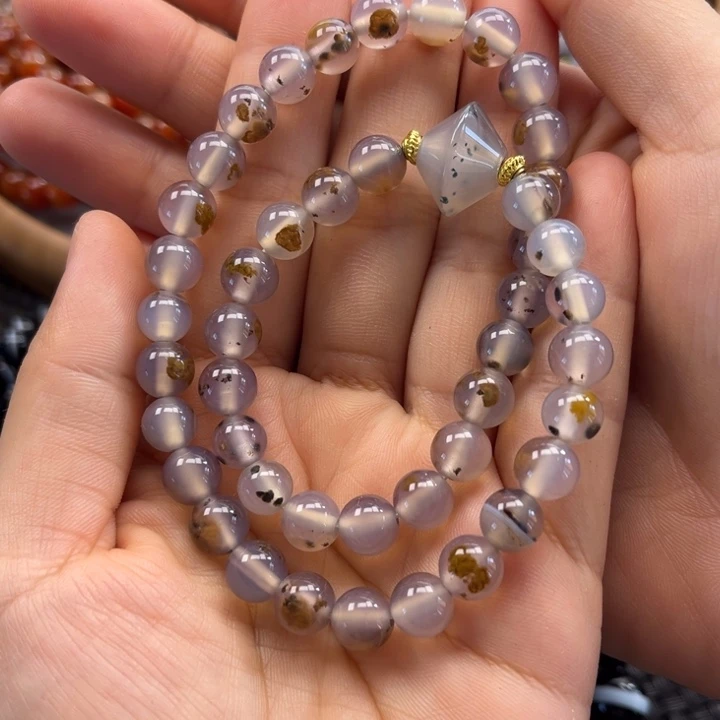 玛瑙/玉髓未镶嵌手链