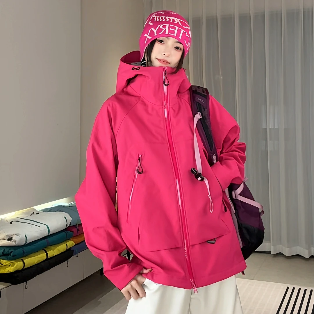 【高能感原创新款】山海·之壳软壳丨薄绒冲锋衣压胶五防面料男女款