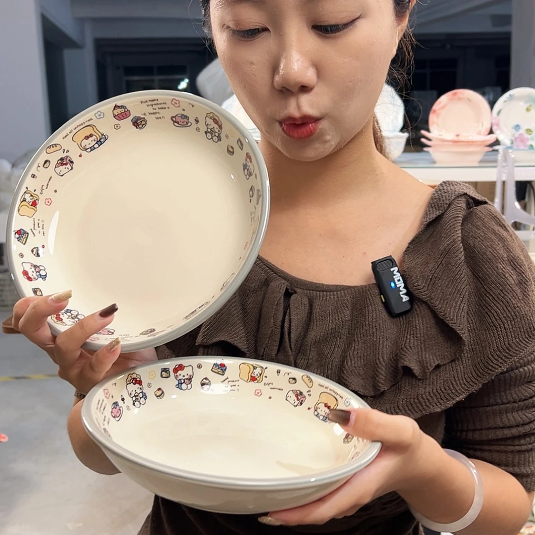 潮州陶瓷微瑕餐具8寸