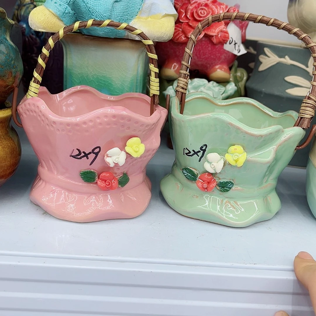 多肉绿植陶瓷花盆