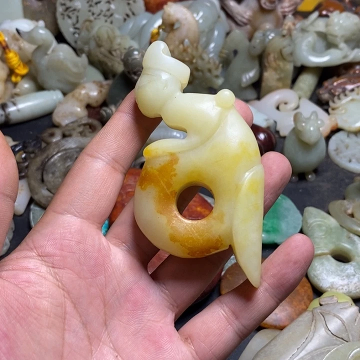 白玉菩提把件5678865