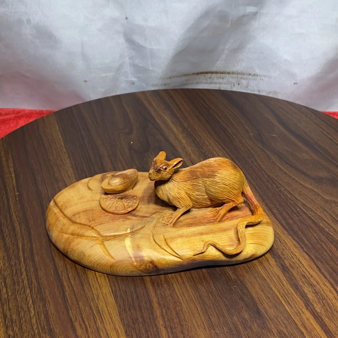 半***心柏木（崖柏）崖柏老鼠