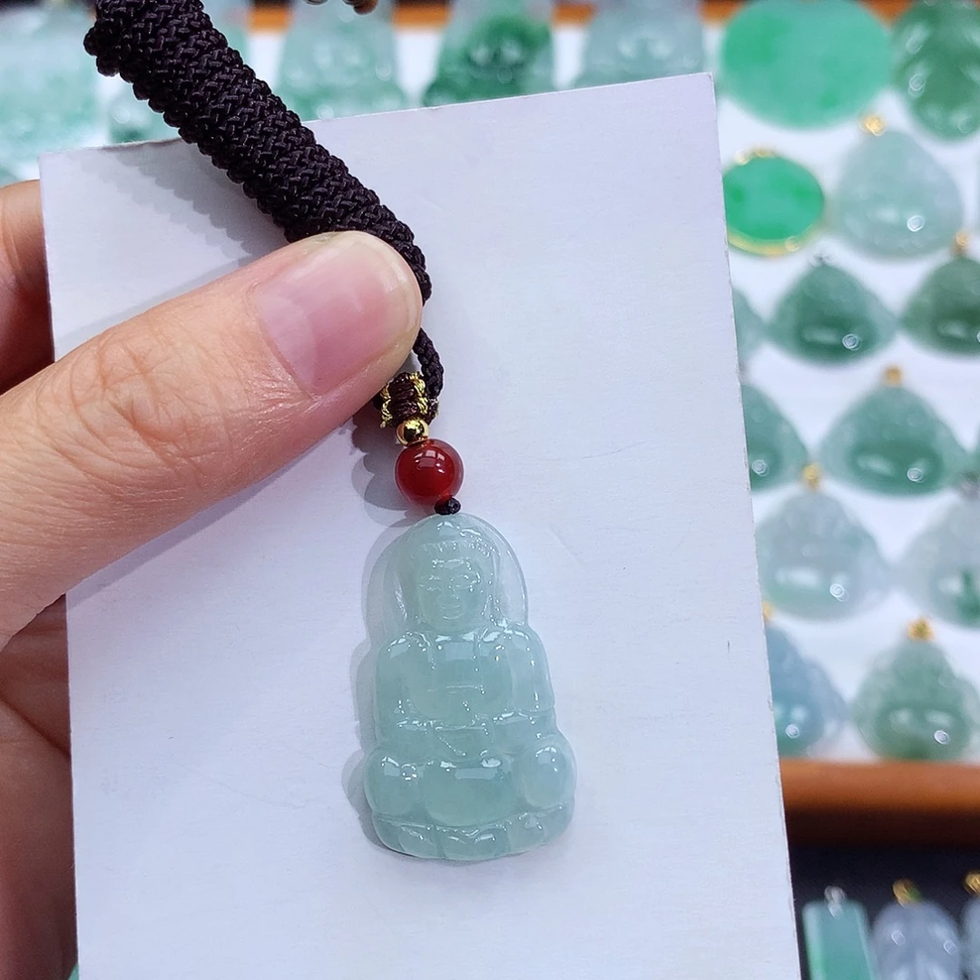 翡翠未镶嵌颈饰翡翠吊坠