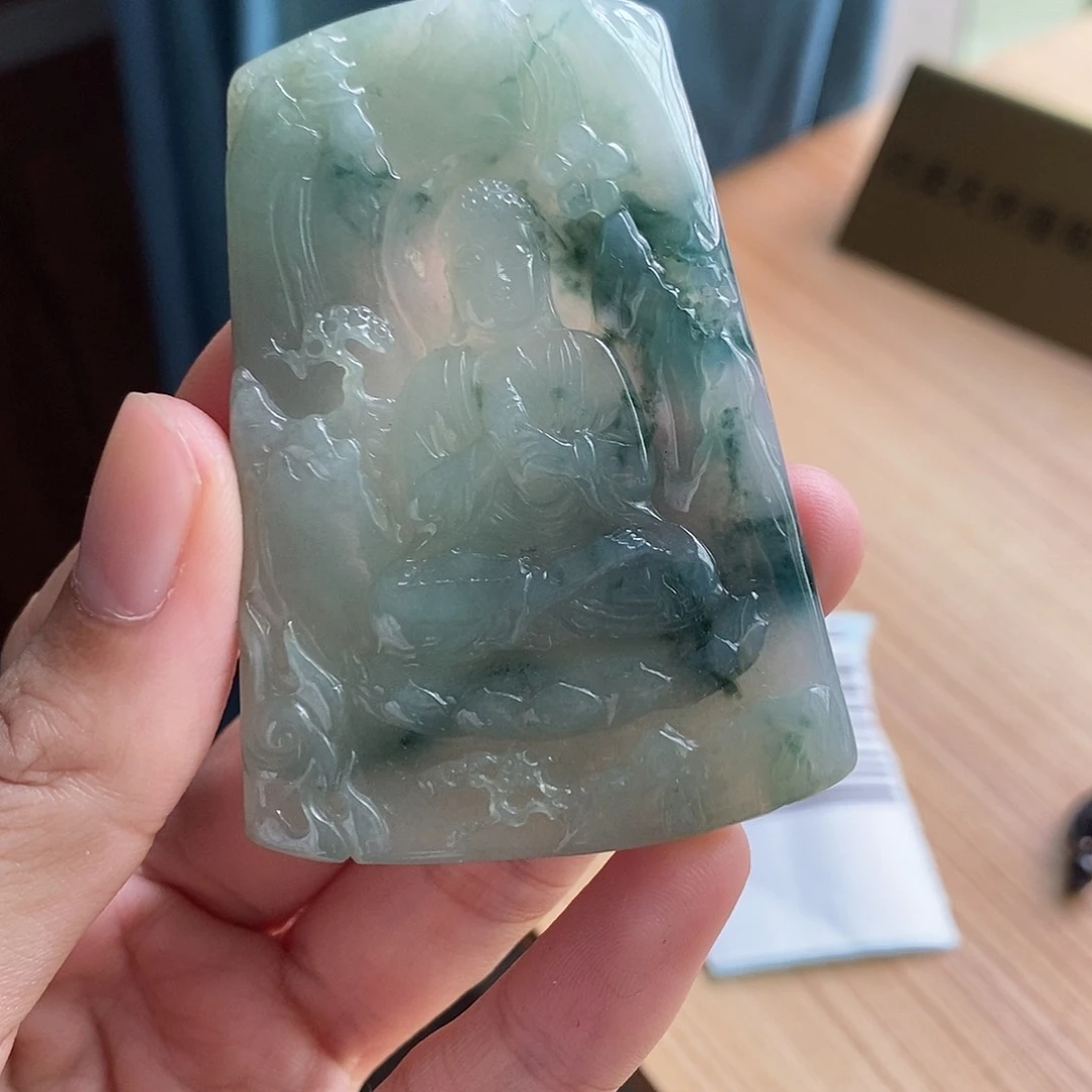 【闪购商品】颈饰未镶嵌翡翠天然缅甸A货翡翠