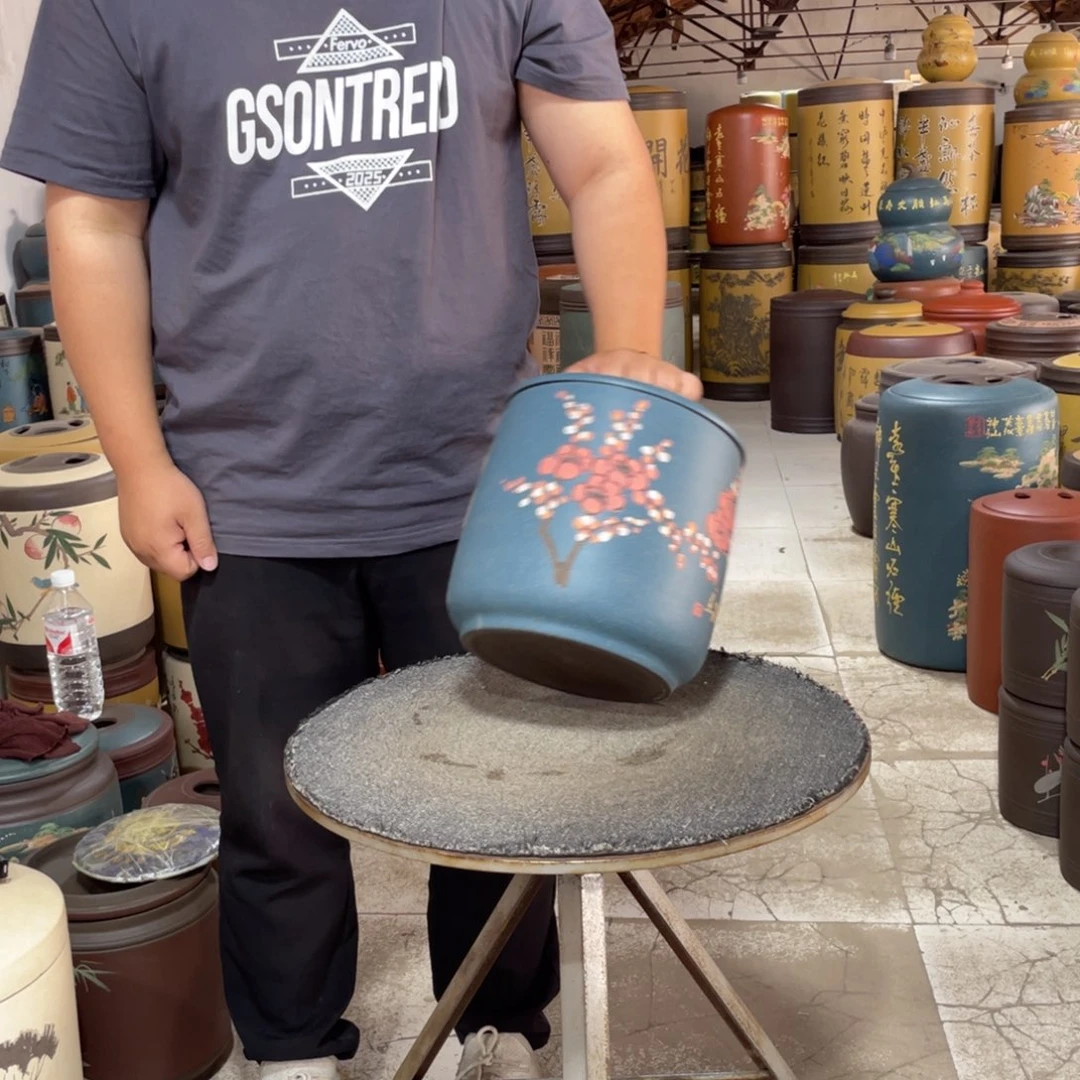 紫砂茶叶罐茶叶罐