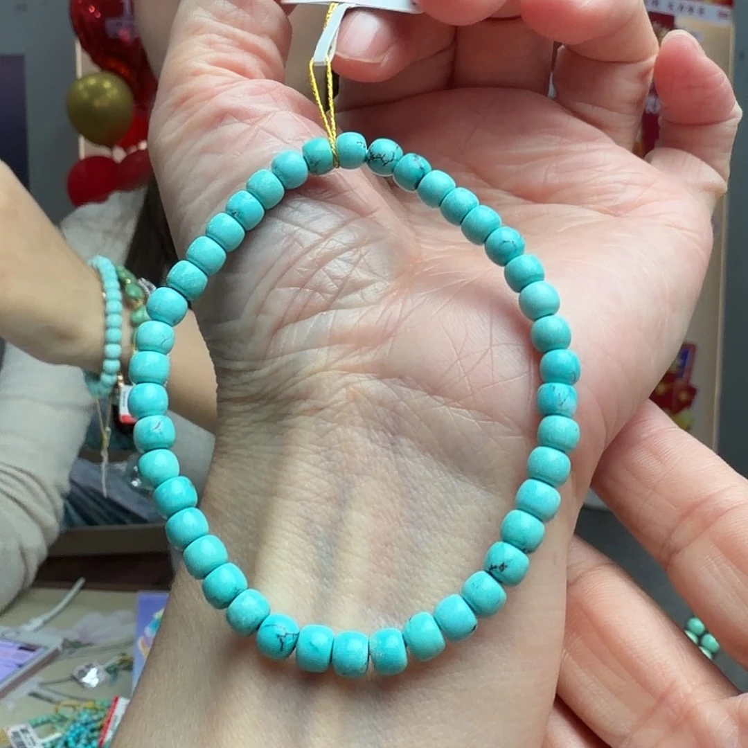 绿松石未镶嵌颈饰