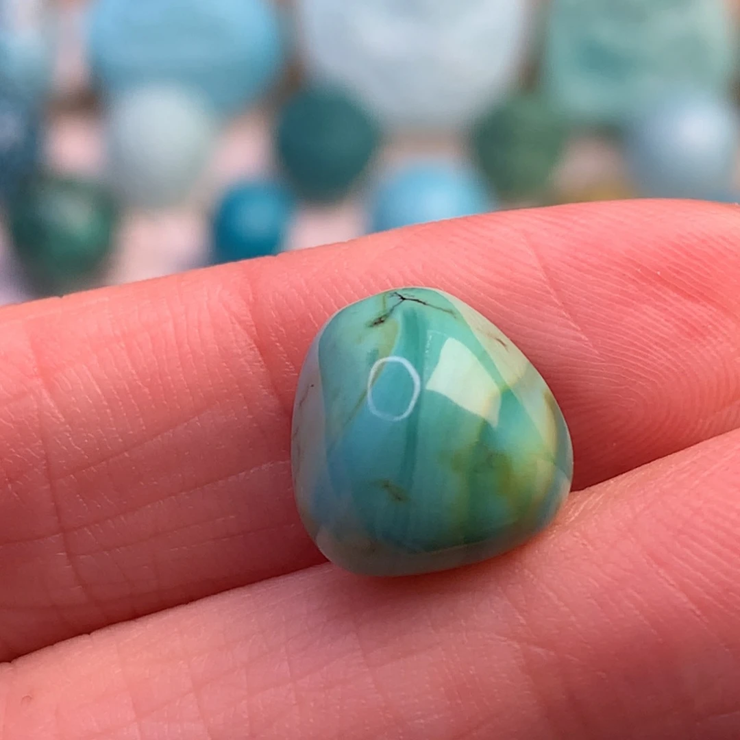 绿松石珠宝奇石未镶嵌