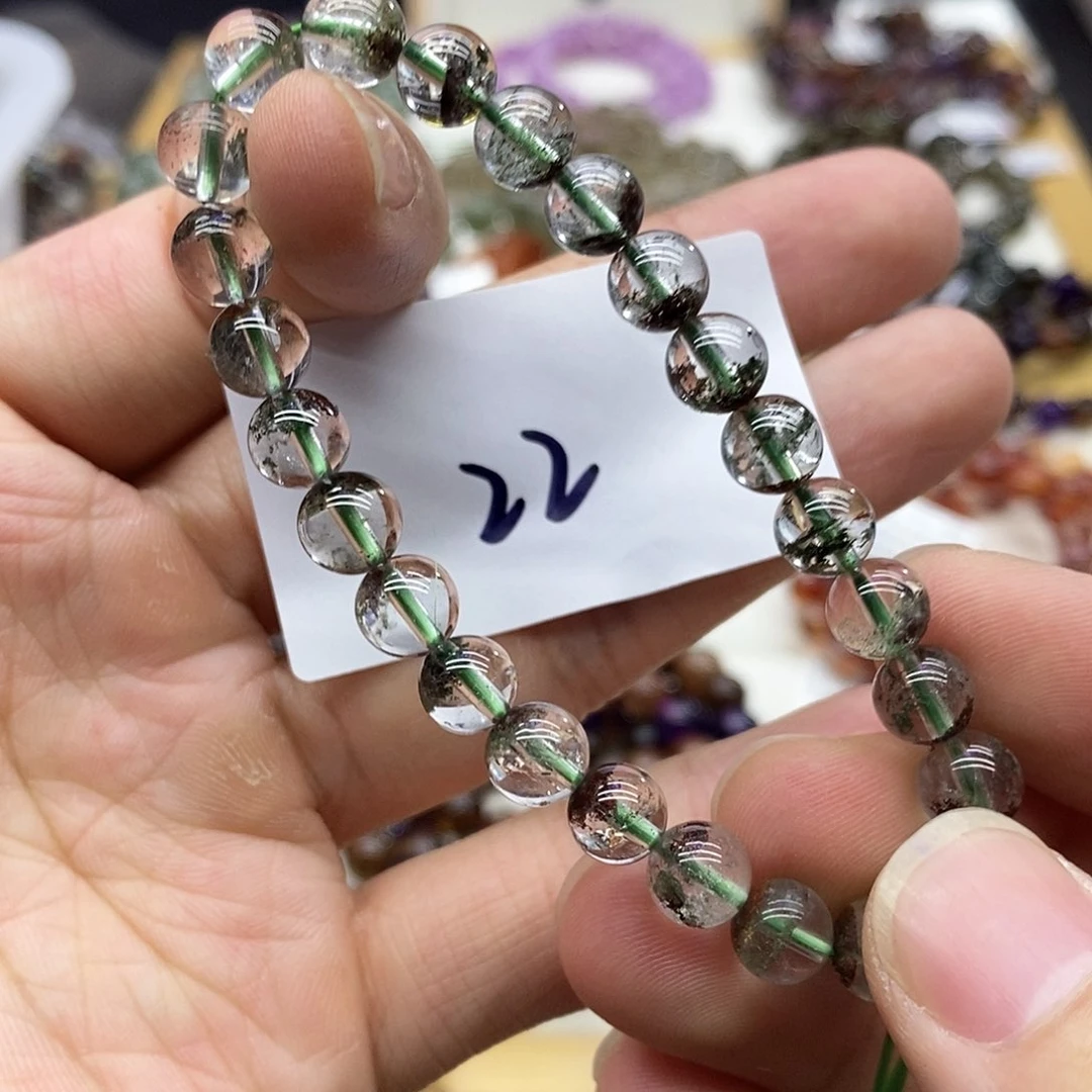 水晶手串未镶嵌天然