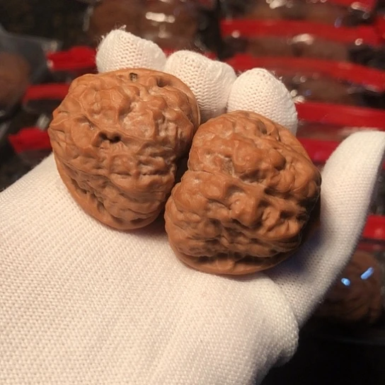 文玩核桃把件三角蛙39