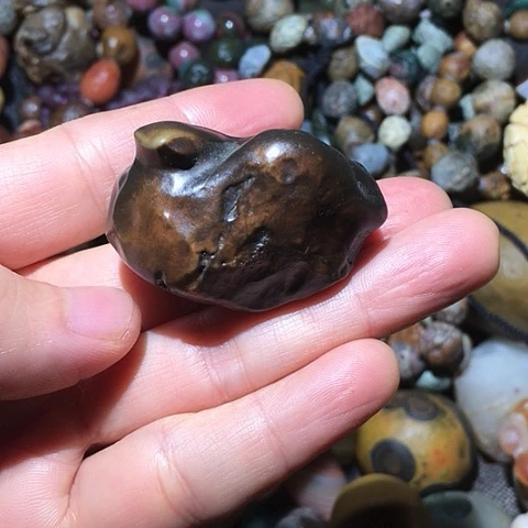 石材老皮戈壁石象形