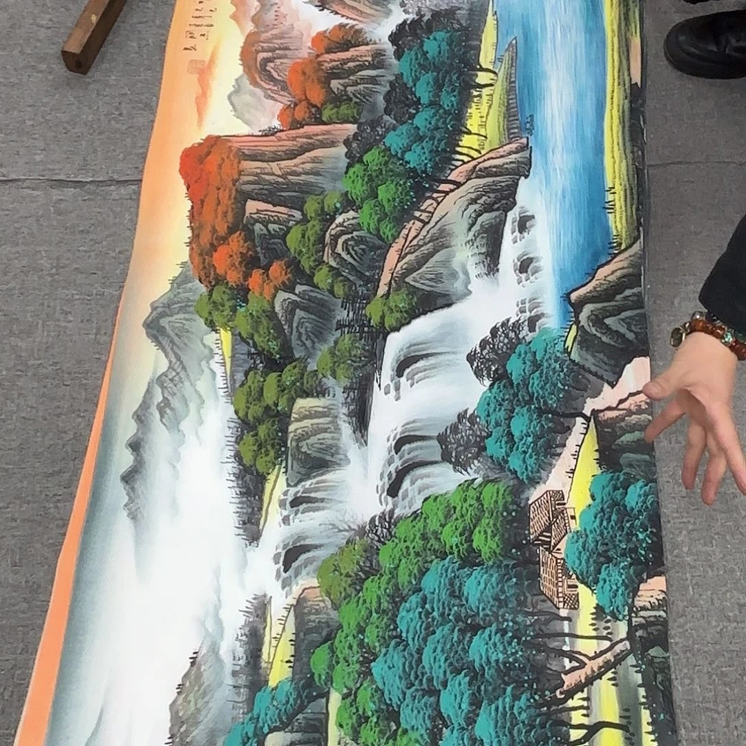 国画国画作品多次在国内外