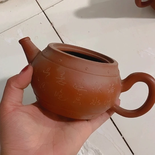 甘****全手工制作宜兴紫砂壶