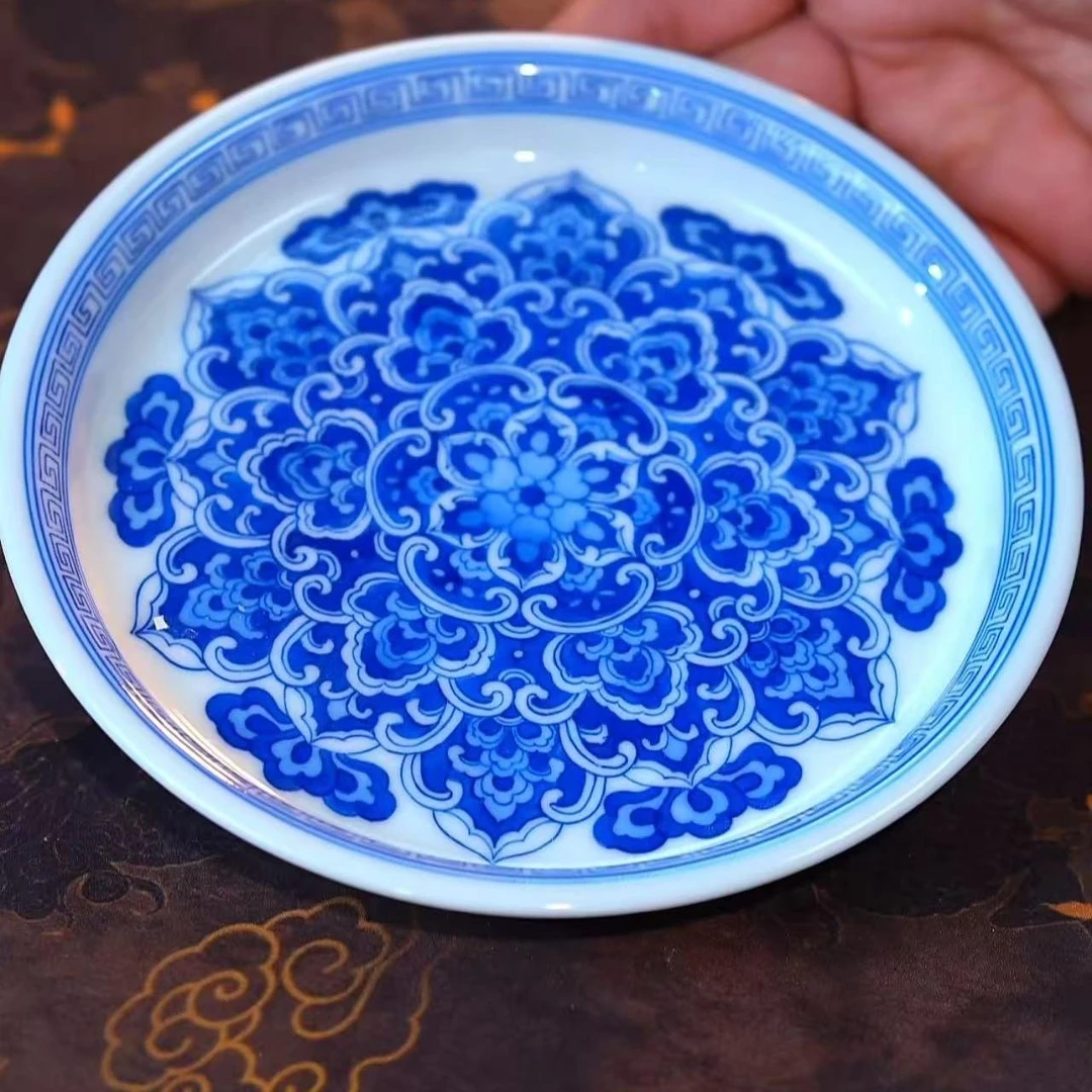 【熙呈堂】青花花卉壶承