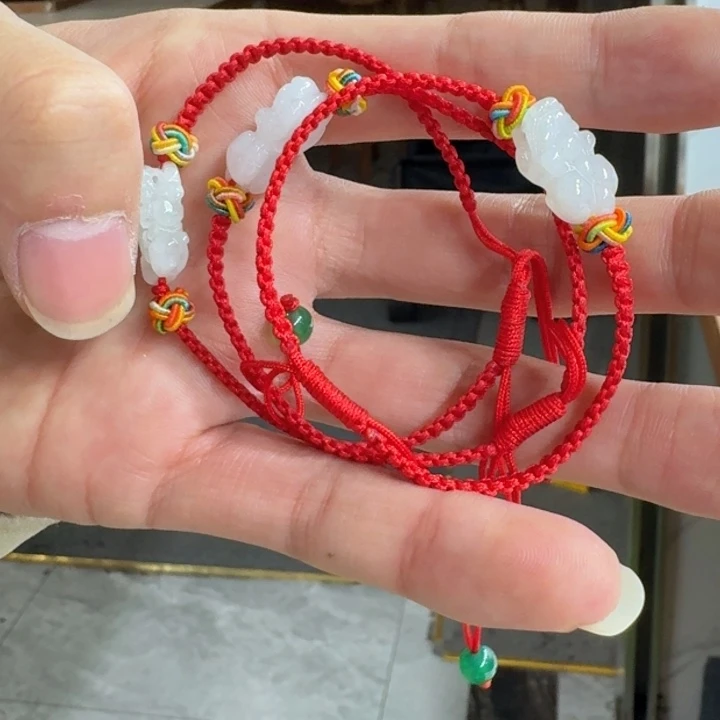 翡翠手链未镶嵌纯天然缅甸翡翠A货买断多样性发一