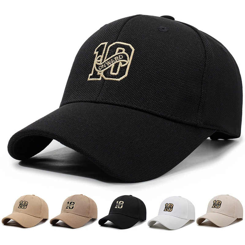 帽子男女同款硬顶遮阳棒球帽韩版潮牌显脸小太阳帽百搭街头鸭舌帽