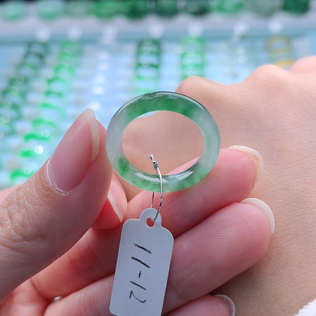 未镶嵌戒指翡翠A货缅甸翡翠