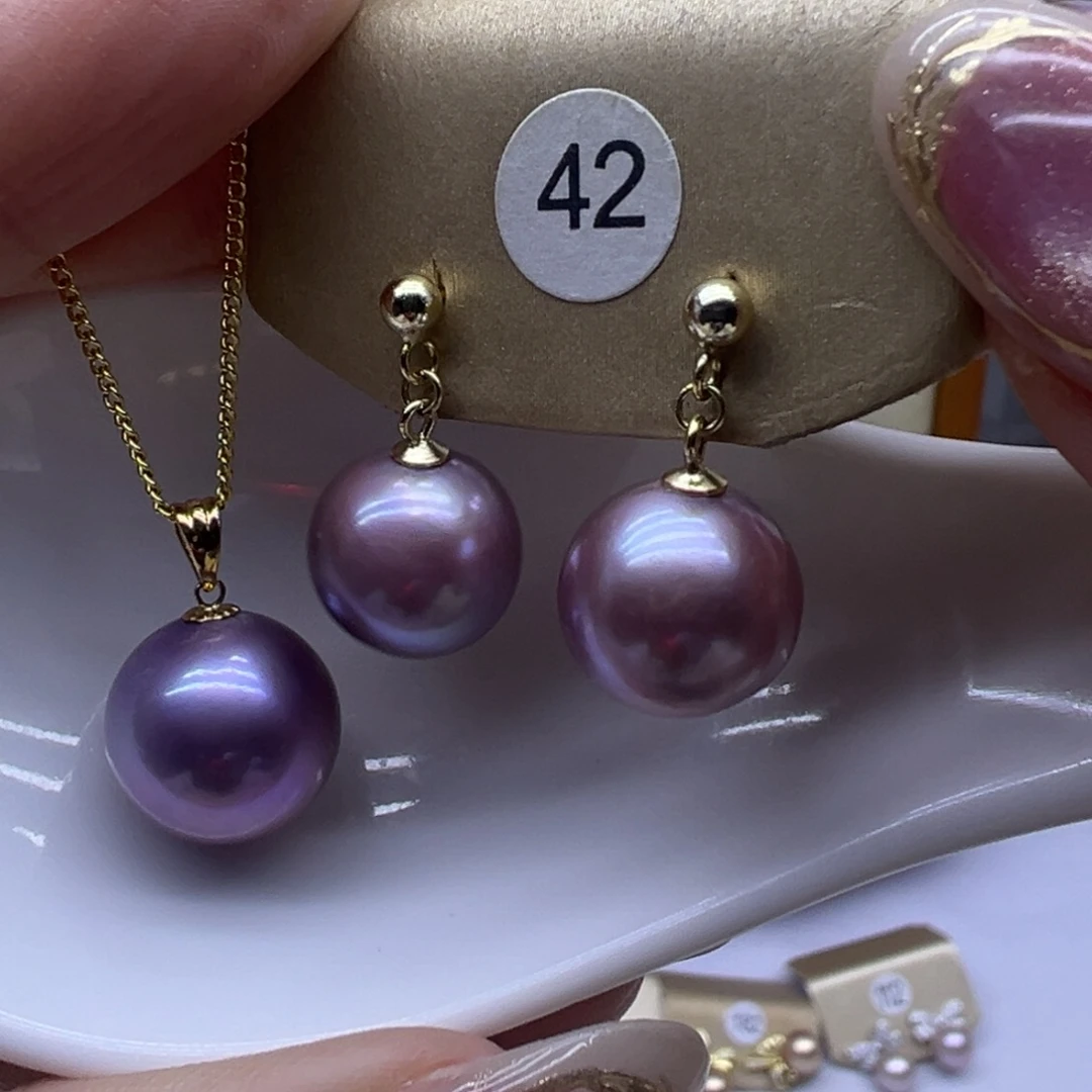 吊坠(赠链)淡水珍珠18K金镶嵌