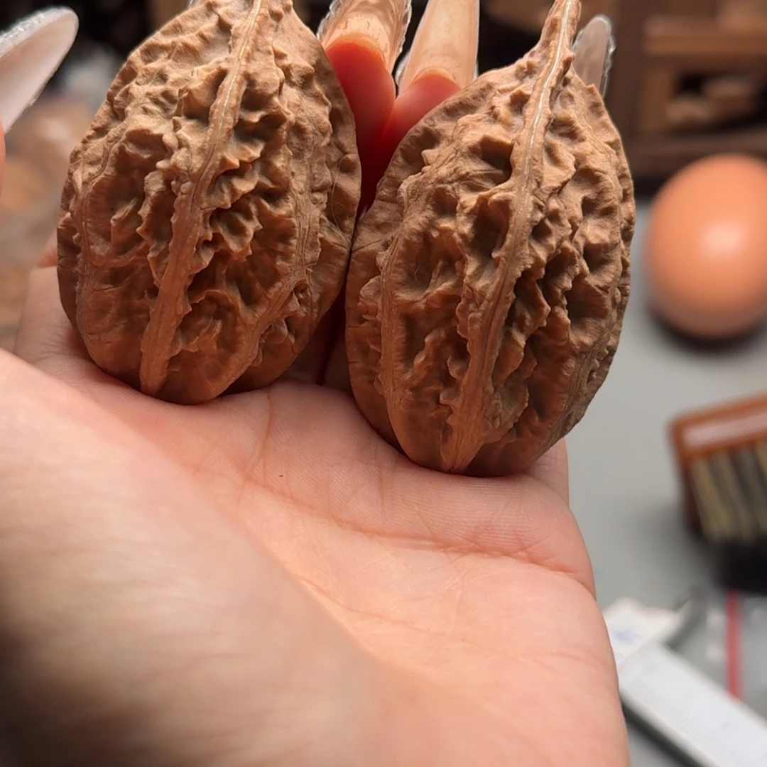 文玩核桃把件关东木子楸百核53