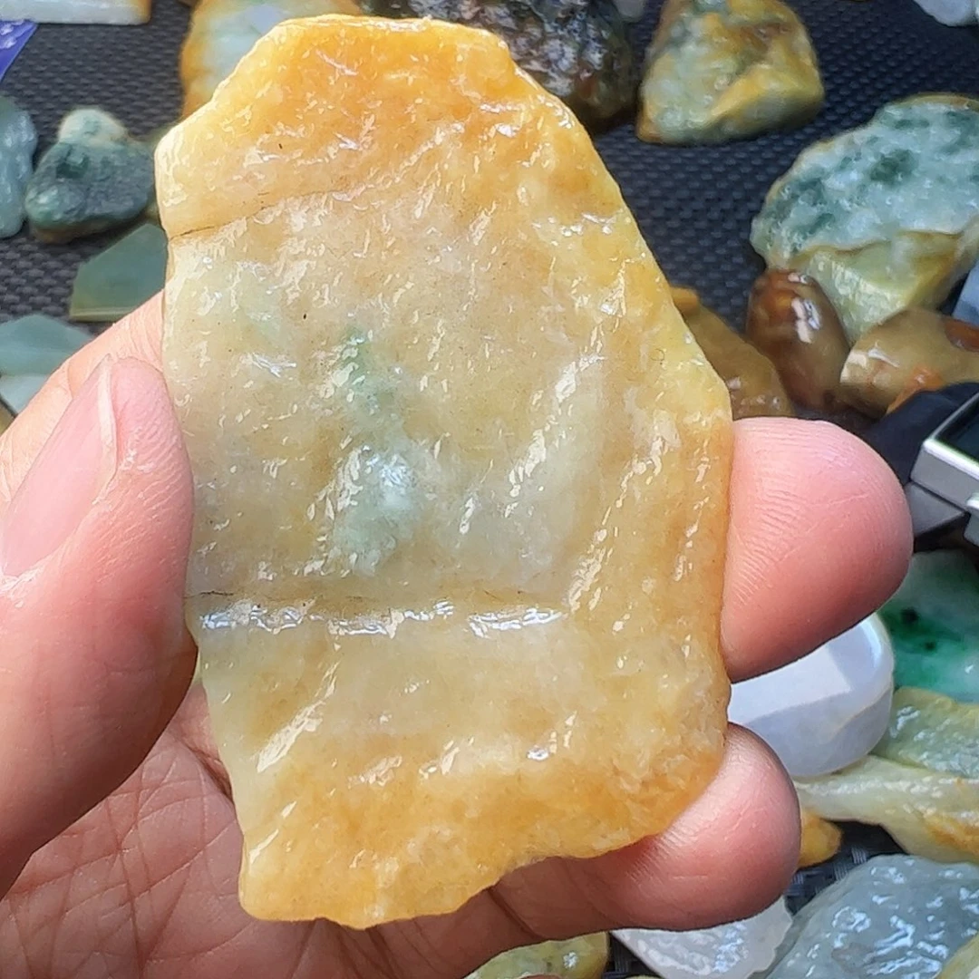 翡翠裸石缅甸翡翠