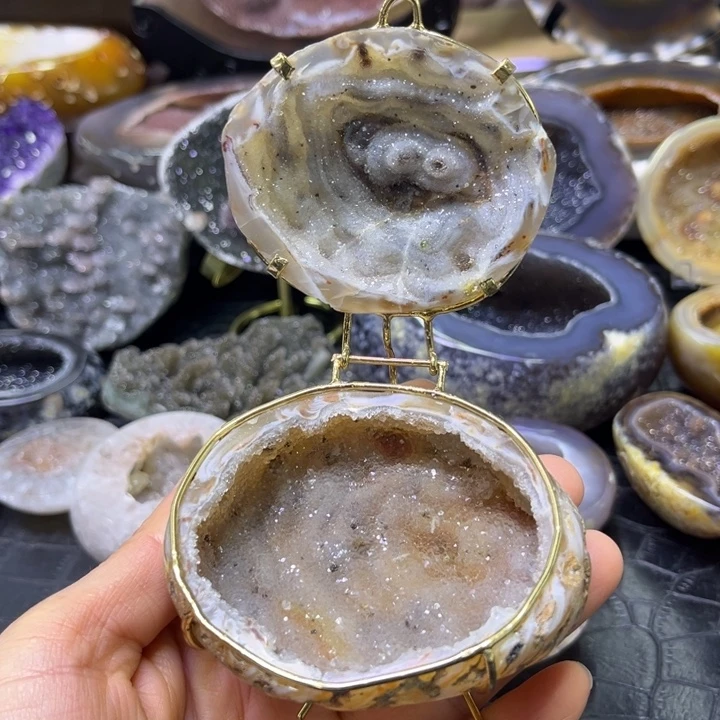 水晶未镶嵌珠宝半成品