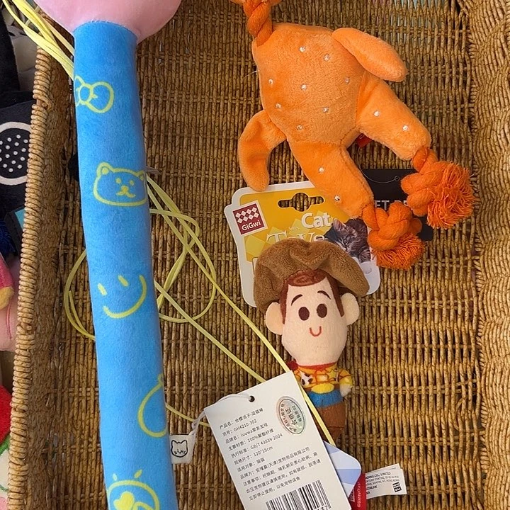 棉花 巴掌拍胡迪小鸡奶茶宠物玩具