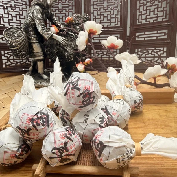 2023年头春班盆老寨60号古树普洱 （生茶）龙珠