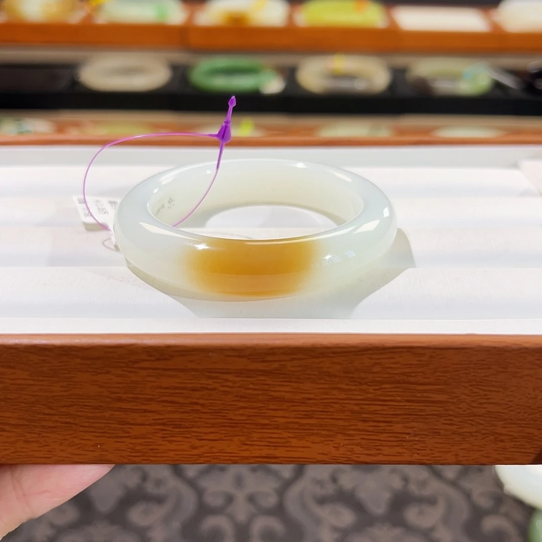 和田玉手镯未镶嵌用****5