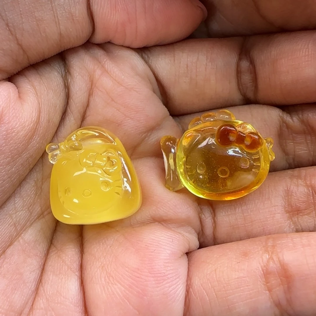 琥珀颈饰未镶嵌琥珀