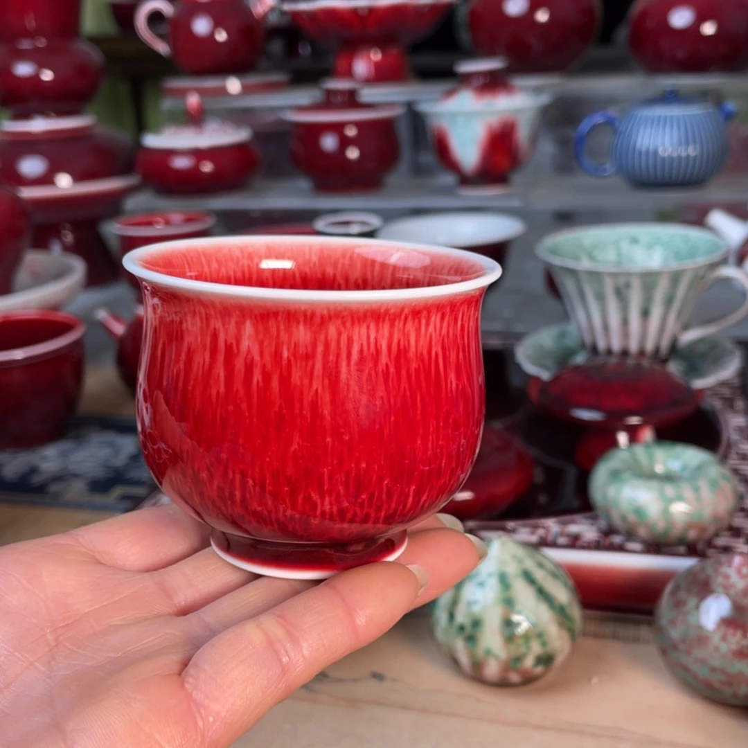 景德镇原矿釉杯子