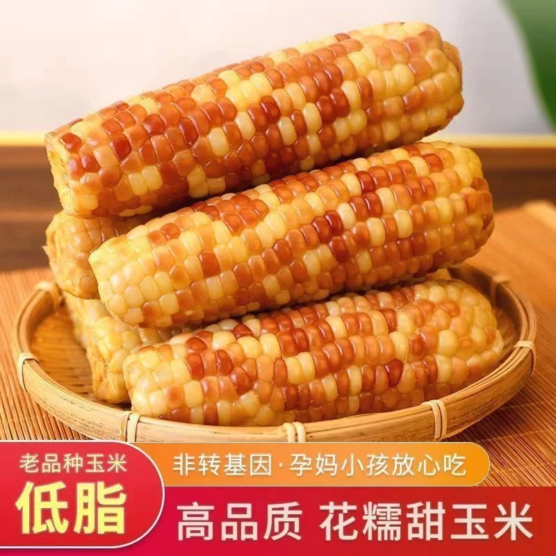 试吃2根【带箱5斤】25年新鲜花糯玉米真空花玉米粗粮代餐