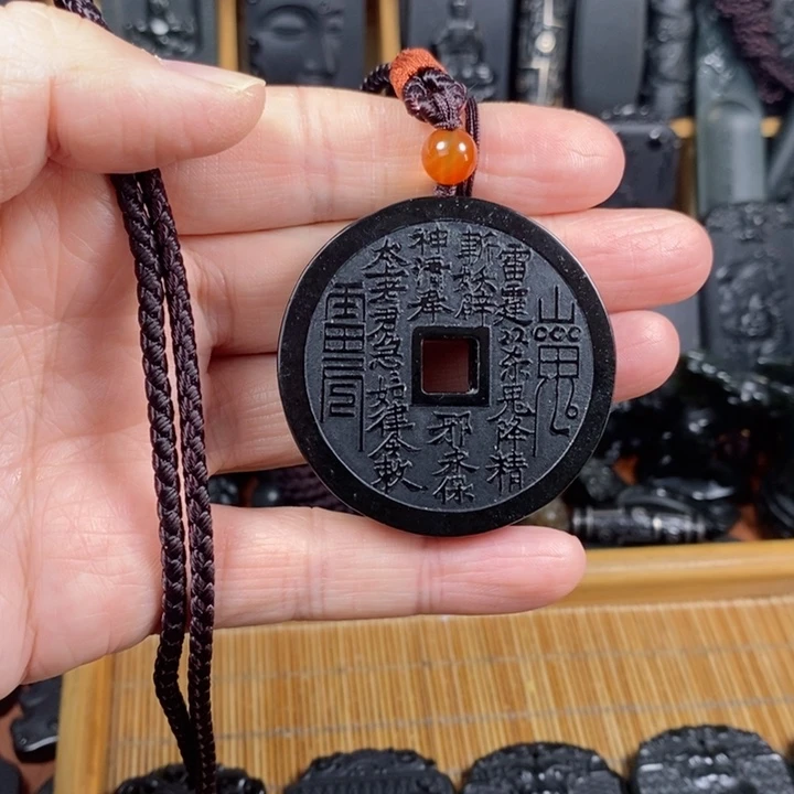 和田玉（青玉）未镶嵌颈饰