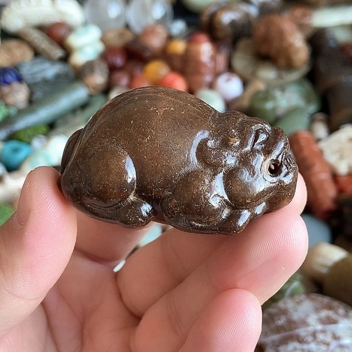 和田玉未镶嵌颈饰36