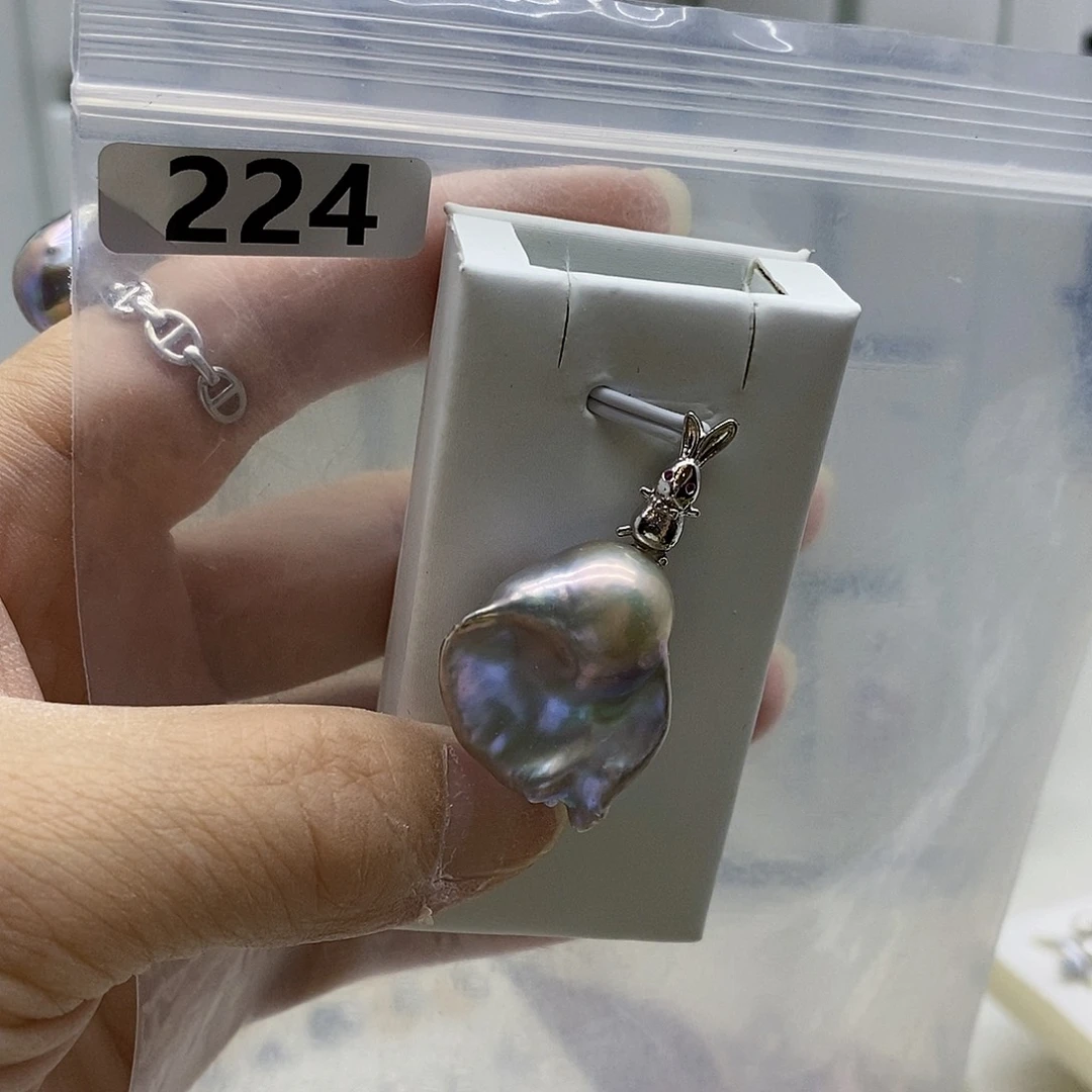 合金耳饰淡水珍珠