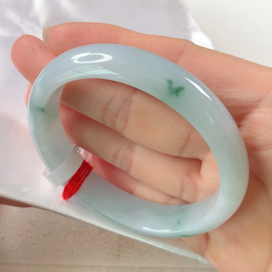 未镶嵌手镯翡翠 贵妃②①⑤福利正圈可戴52 53