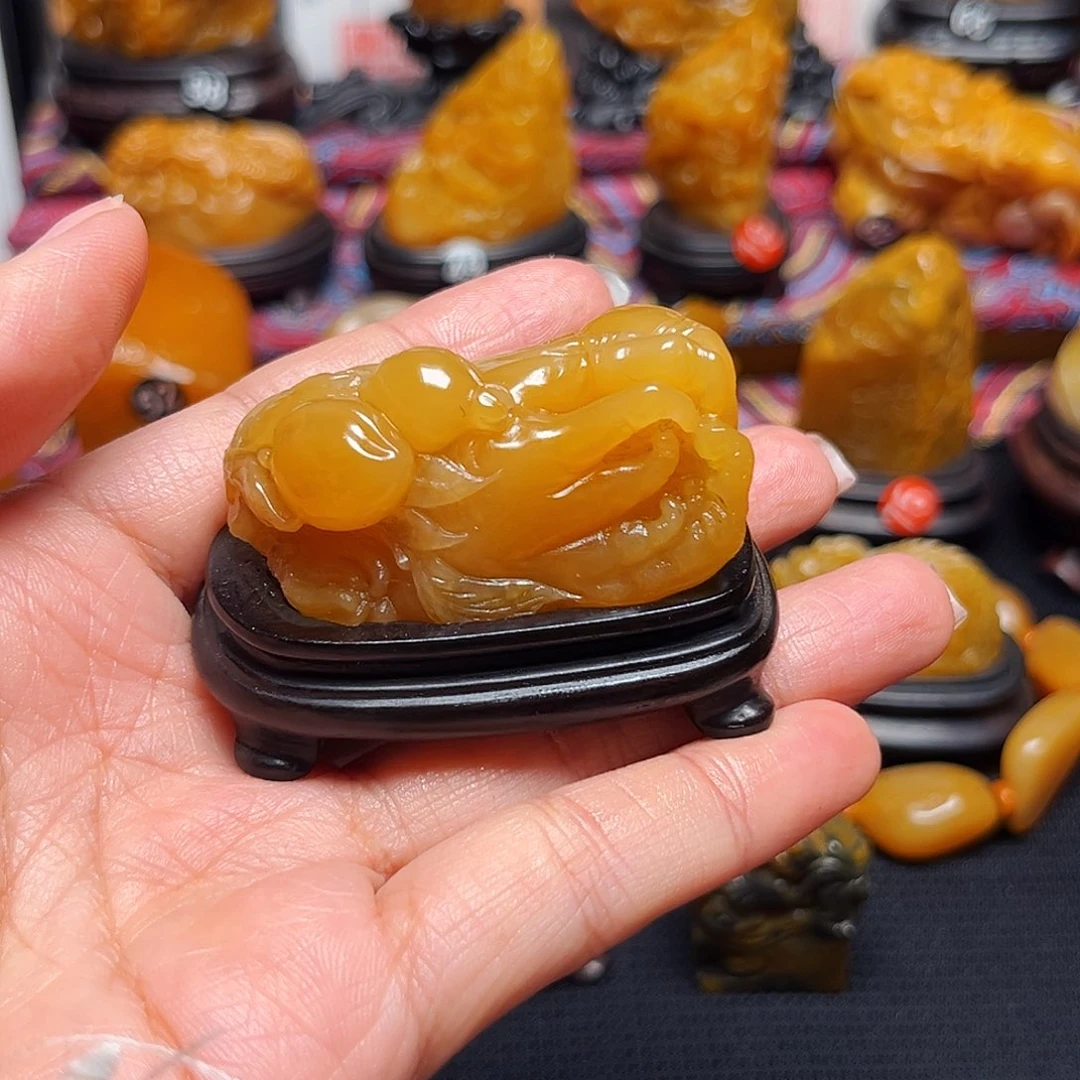 B***Y田黄石石雕石雕石雕