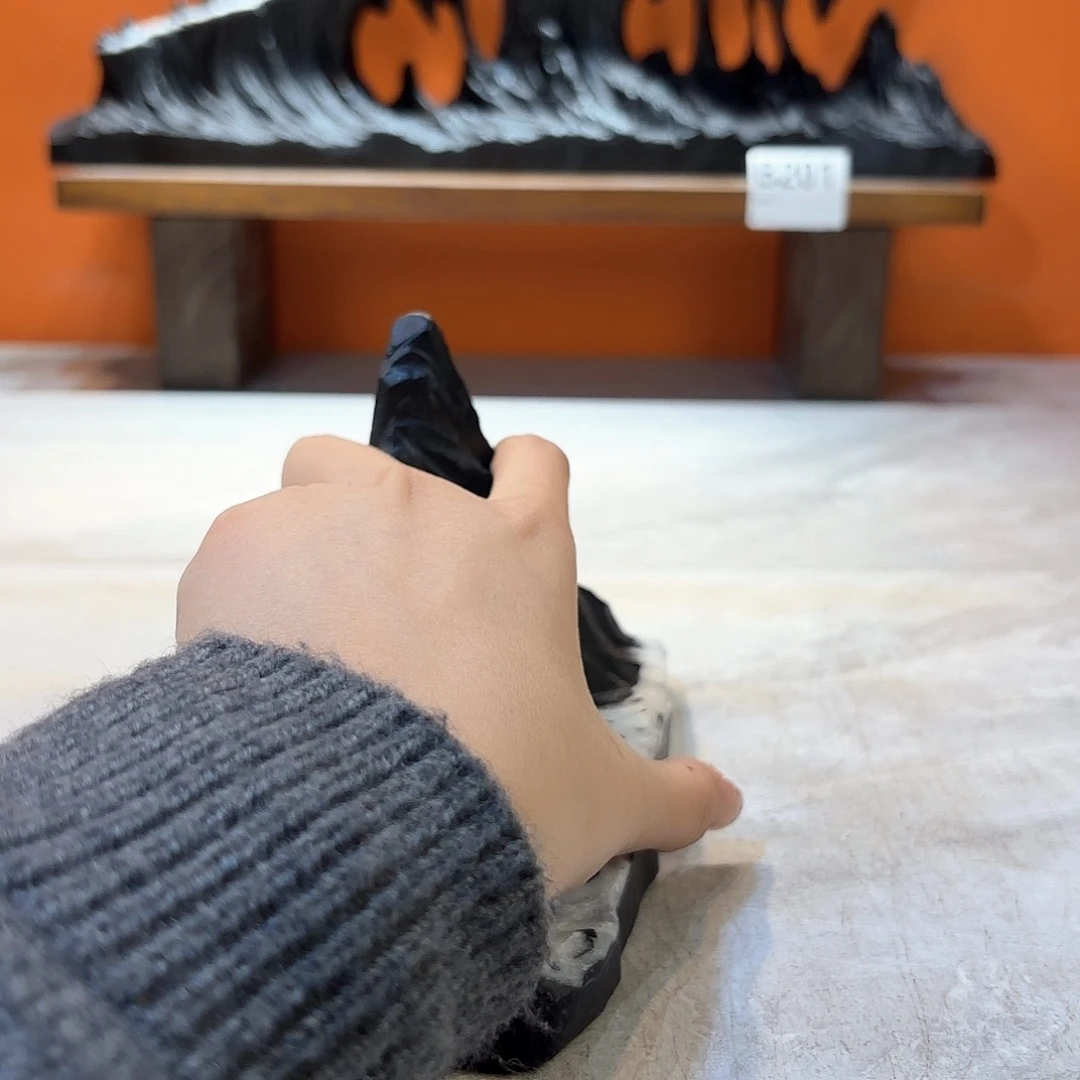 摆件夭灵璧石奇石摆件