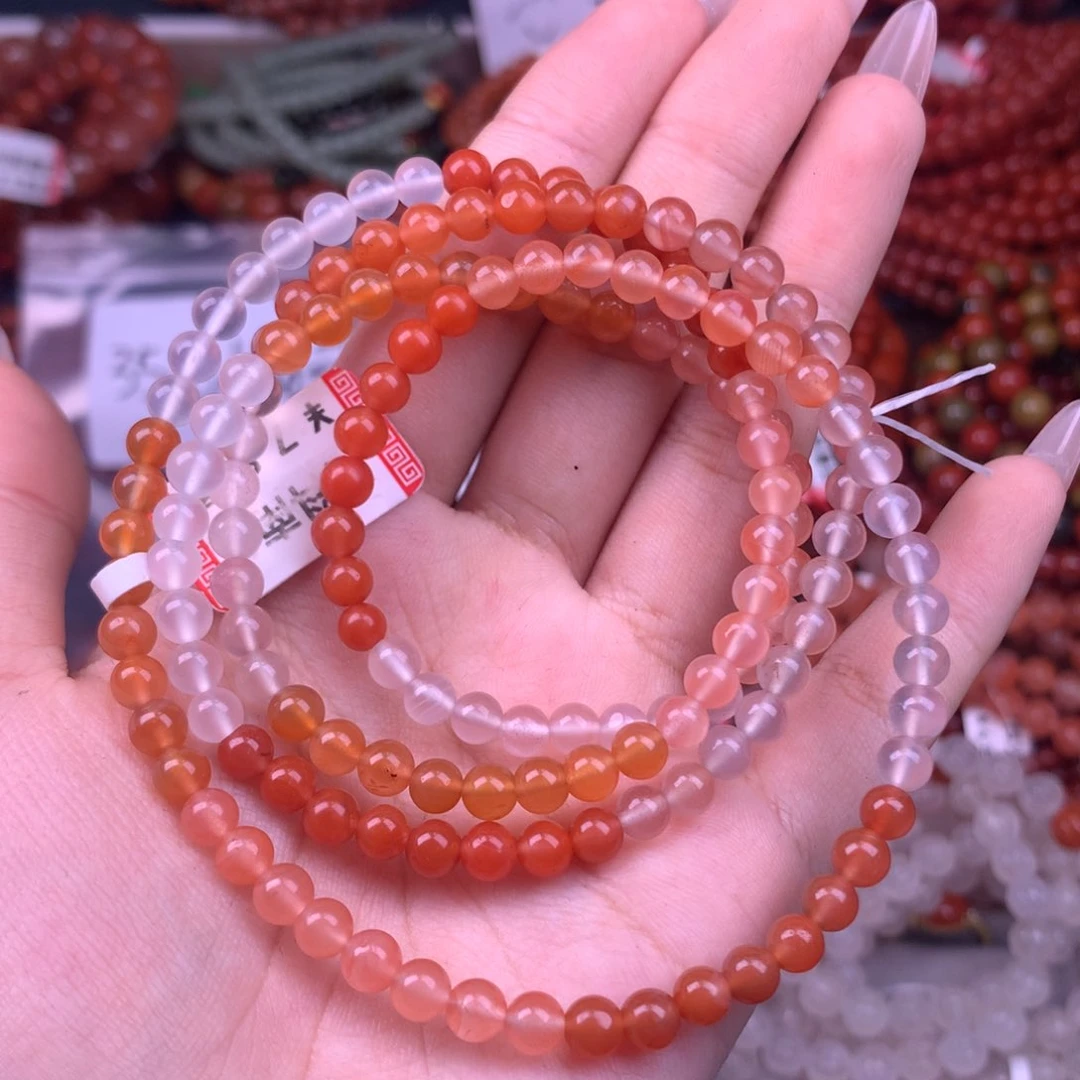 未镶嵌手链南红玛瑙38号卡5.2