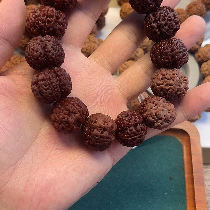 安***静金刚菩提手串蜂窝梅花