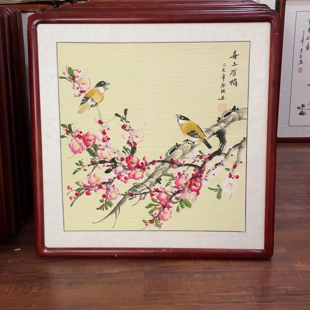 国画带框尺寸63*63厘米
