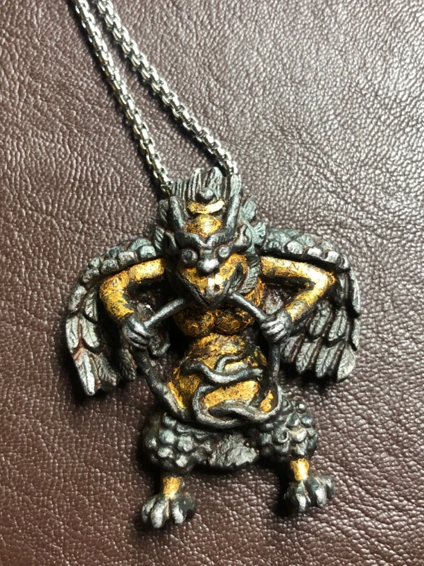 铁錢金大鹏鸟挂件