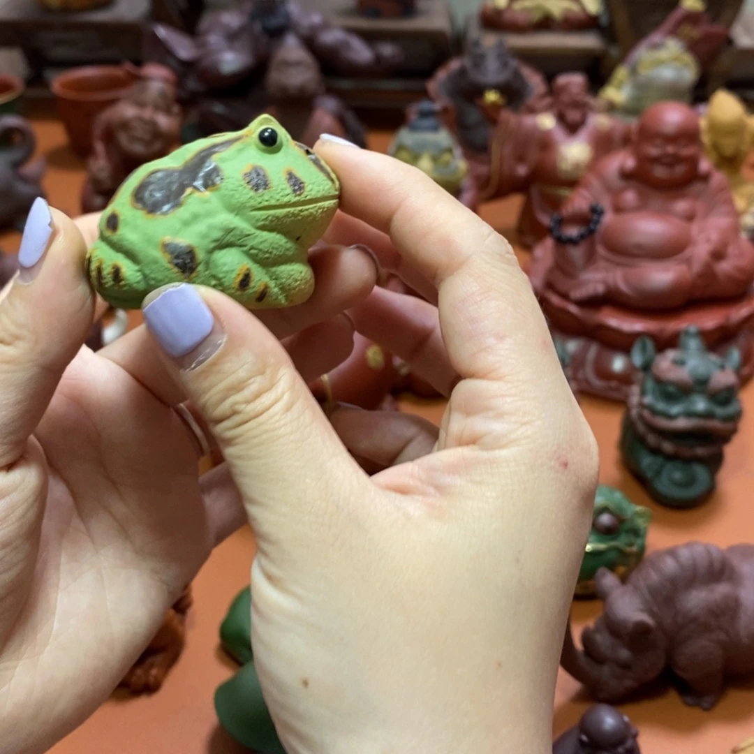 紫砂茶宠独孤及无