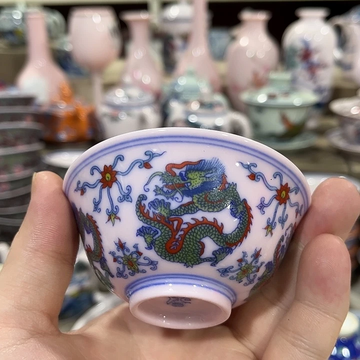 摆件///////景德镇陶瓷杯子。