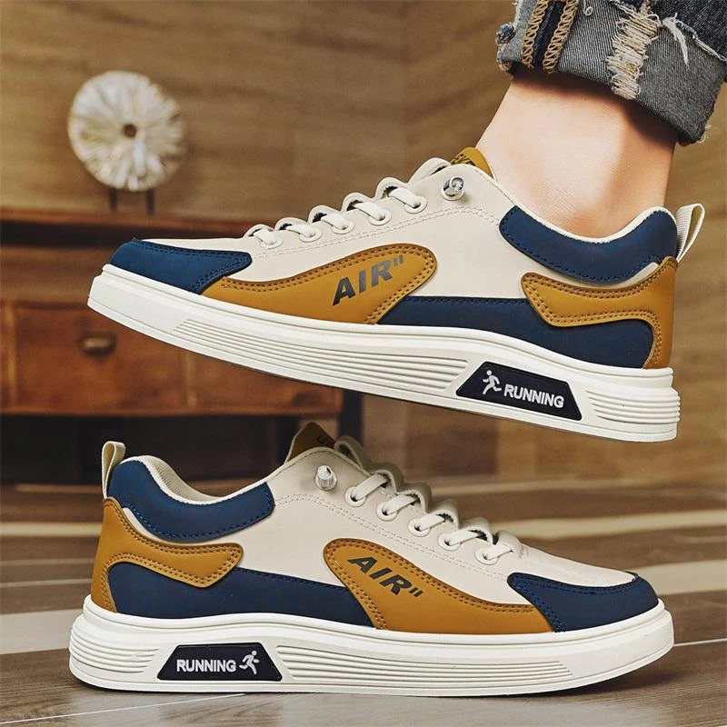 户外休闲低帮套板鞋春秋季新款青少年韩版旅游运动潮流底男鞋百搭