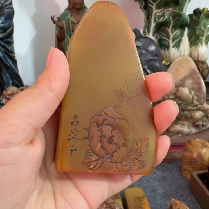 声***至石材手工艺品摆件包邮