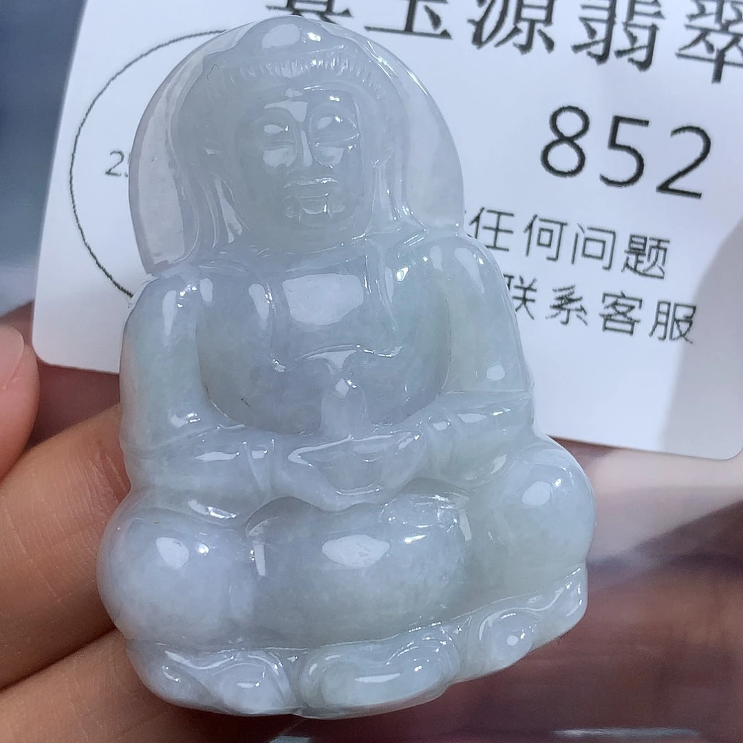 翡翠未镶嵌颈饰852