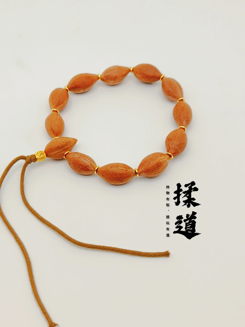 D13【揉道】丨来财丨直心果冻三面佛小籽含三通手持 12MM