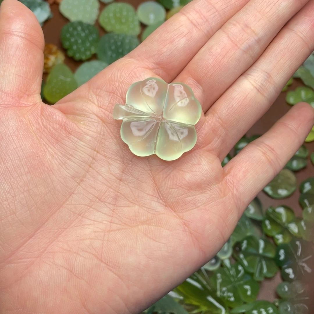 蛇纹石玉合金颈饰