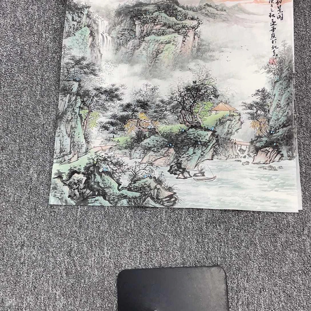 国画纯手绘字画宣纸