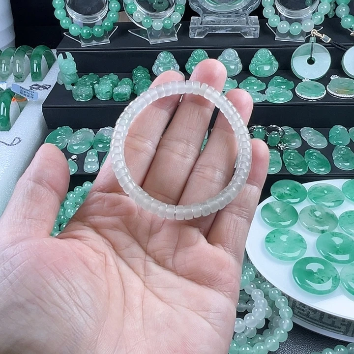 石英质玉未镶嵌手串