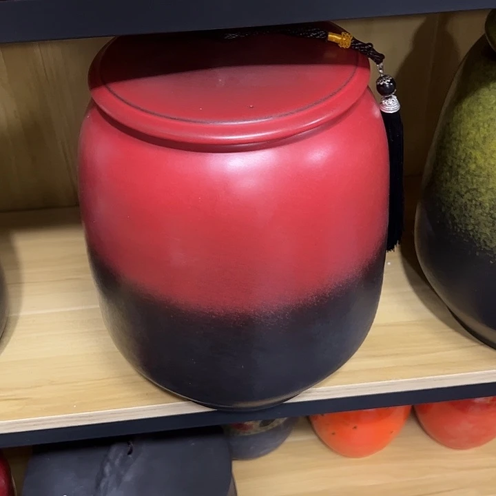 茶叶罐陶瓷家用储物罐瑕疵福利品介意勿拍